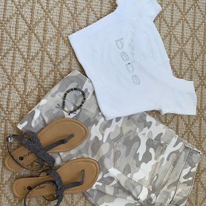 White Bebe shirt